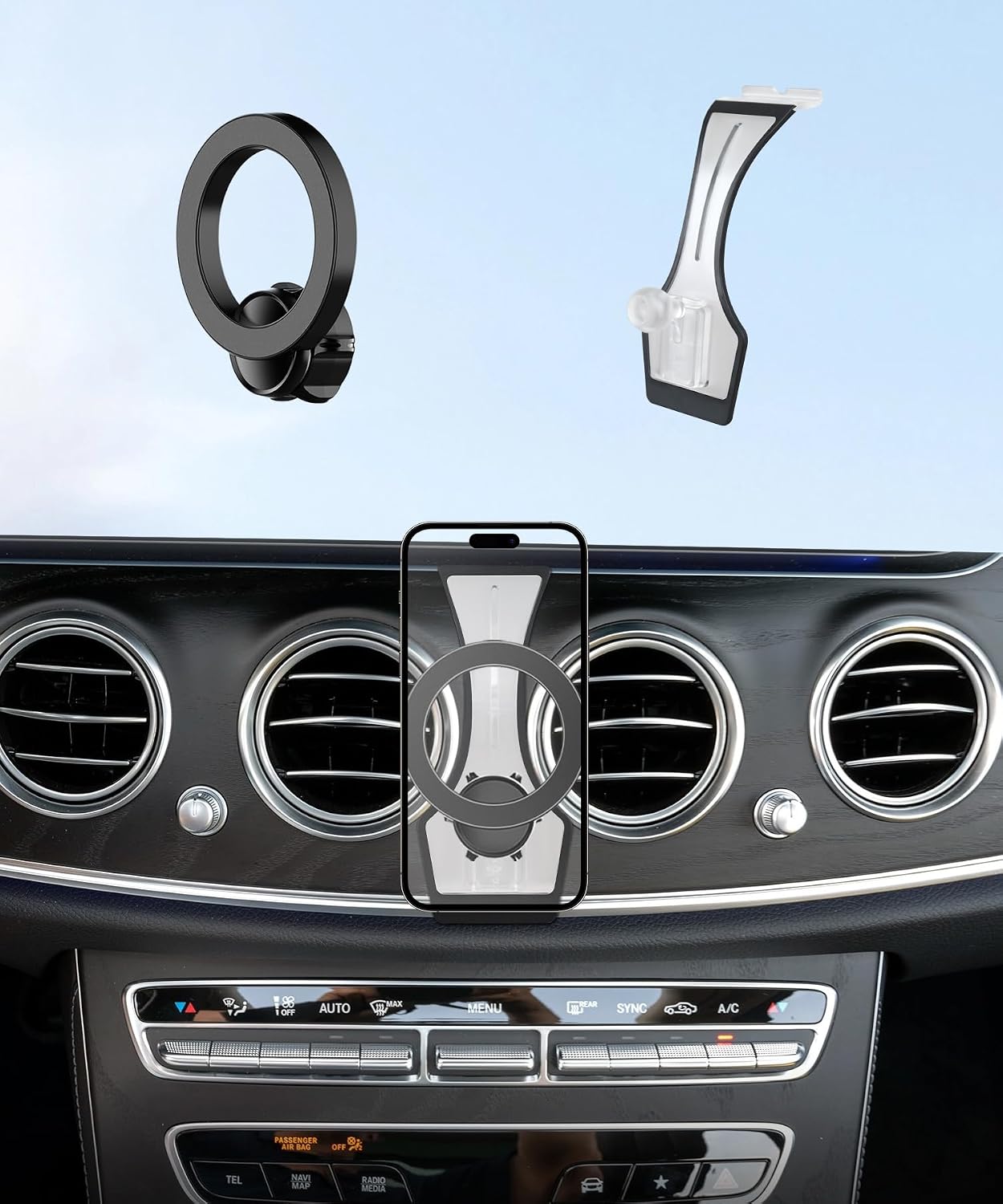 Car Phone Holder for Mercedes-Benz E-Class 2016-2023,CLS-Class 2018-2023
