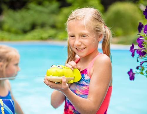 Miniatura 10 de B. toys - Juego de agua de chorros de baño de animales - 9 juguetes coloridos para bebés con diseños texturizados - Juguetes seguros para niños