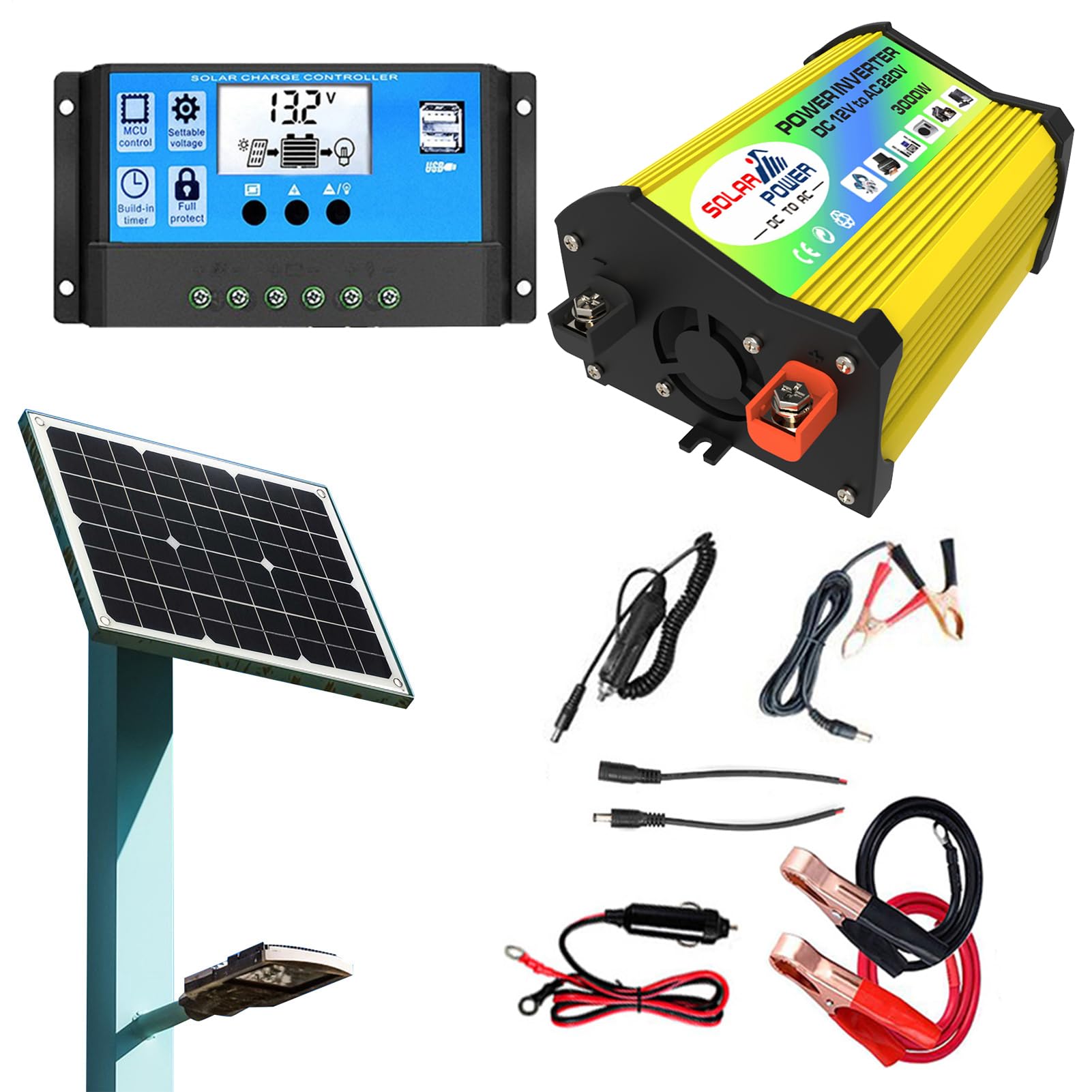 Kit complet panneaux solaires pour camping-car et voyage en totale autonomie électrique
