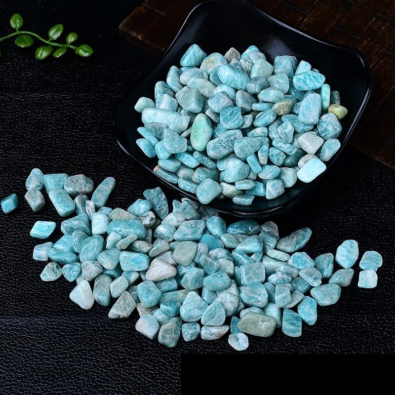 Piedras Decorativas, Grava de Cristal Natural de 5-12 mm for peceras, macetas y paisajismo.(7-9mm1000g)
