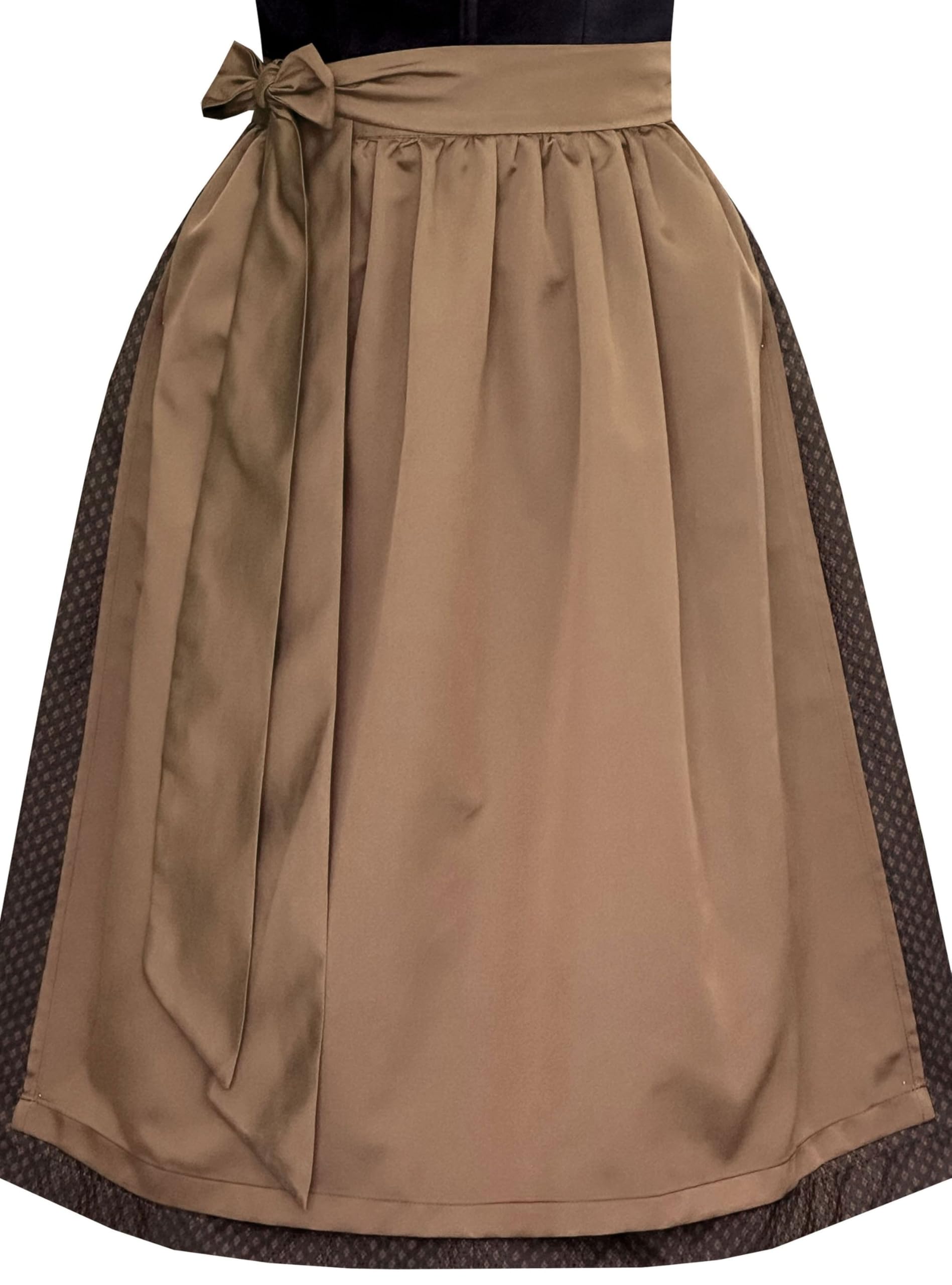 Alpenmärchen Midi Dirndl Sybille aus Exklusiver Kollektion inkl. Schürze Gr.32-54 - ALM1033