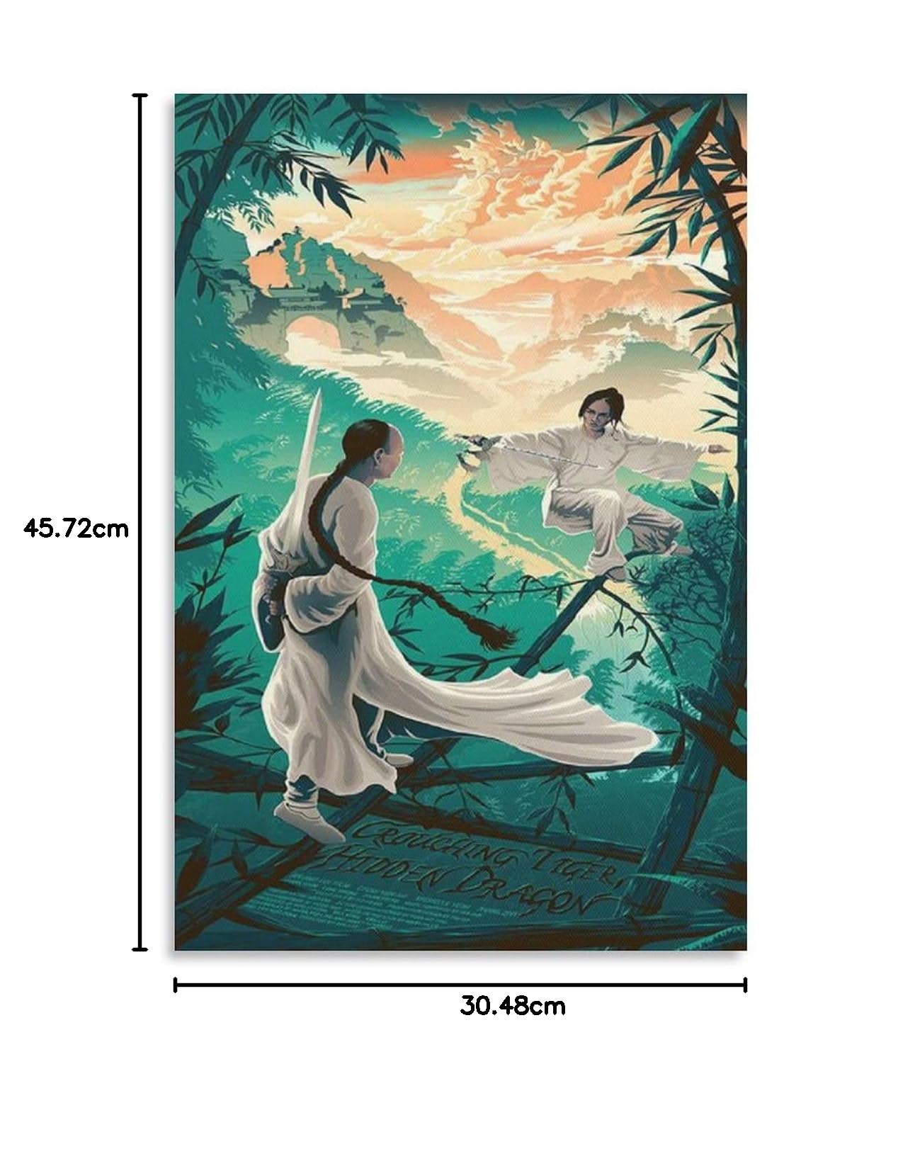 Crouching Tiger Hidden Dragon Classic Chinese Kongfu Film Art
