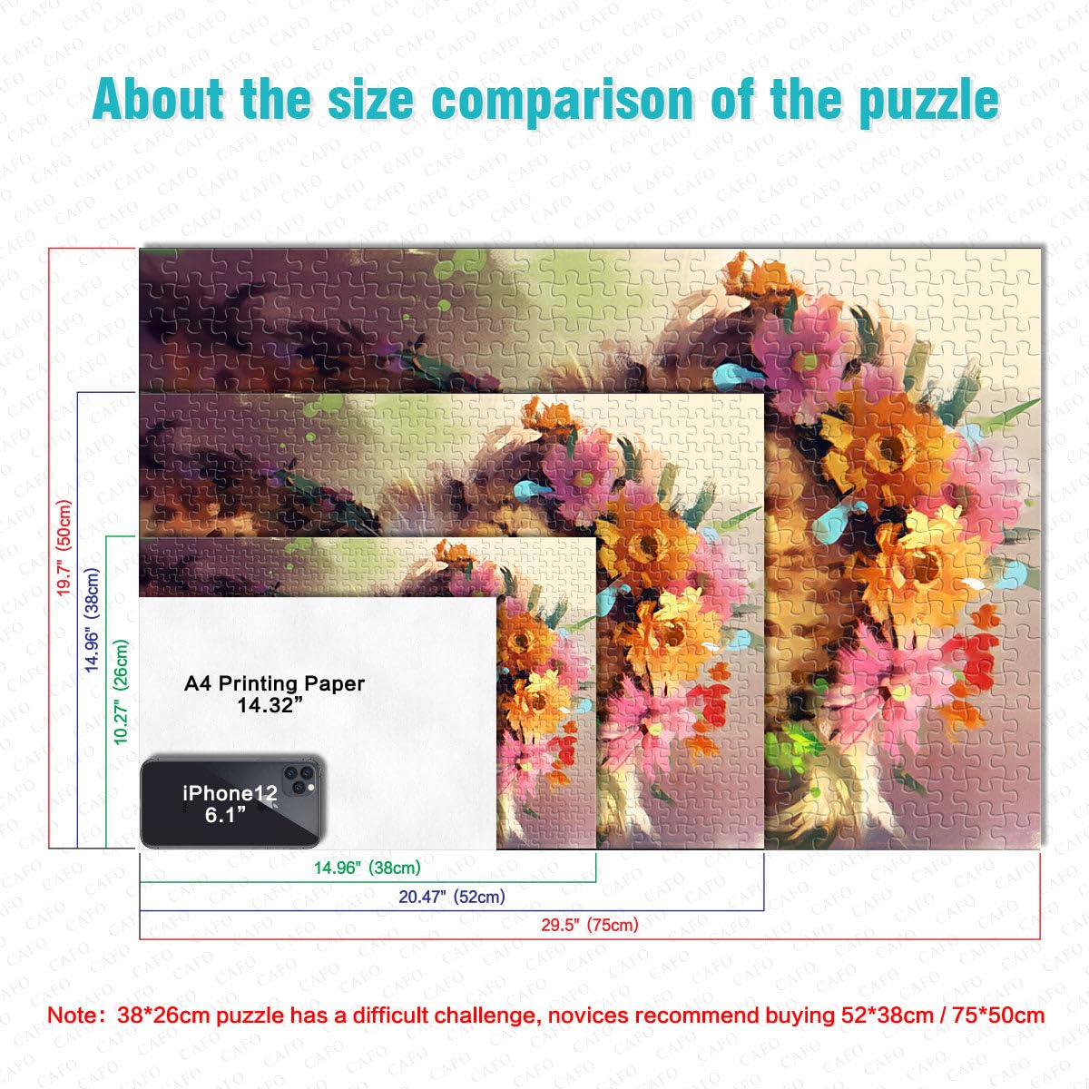 Puzzles 2000 pièces pour Adultes Puzzle Bébé Léopard Puzzle Éducatif Jeu Familial Puzzles Drôles 27,56 po x 39,37 po pour Les 14 Ans