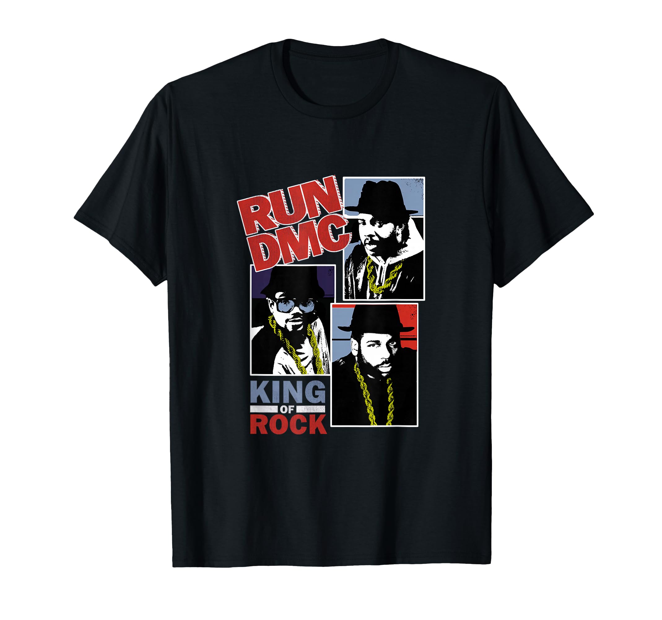 Amazon | RUN DMC Clip Portraits Tシャツ | Tシャツ・カットソー 通販