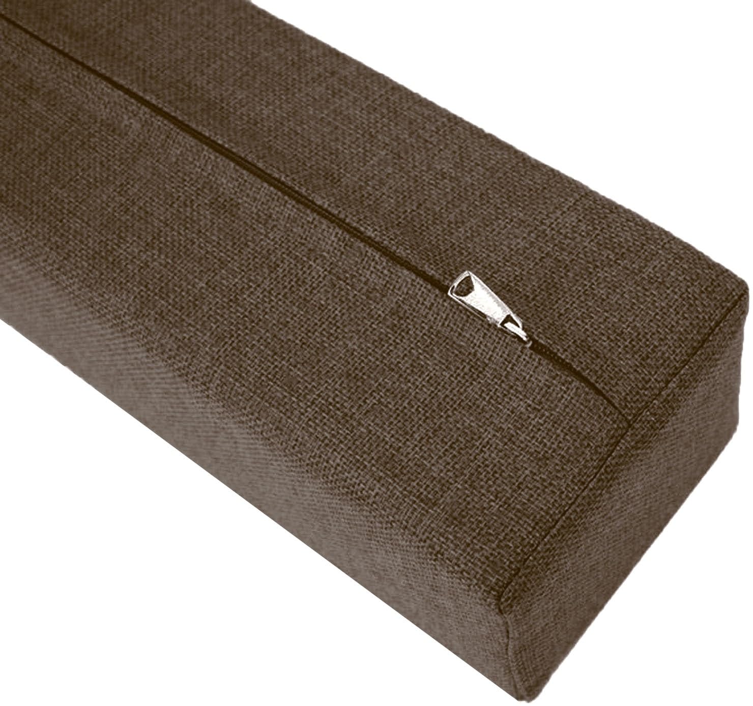 Bed Extender Headboard Pillow Mattress Gap Filler Closed Gap Between Mattress Headboard and Wall Bed Cushion Sofa Pad(Color 1,180x18x15cm