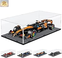 Vista 30 de Vitrina de acrílico transparente engrosada para Lego 75375 Millennium Falcon para 21319 Central Perk 75380 42204 Coleccionables, caja transparente