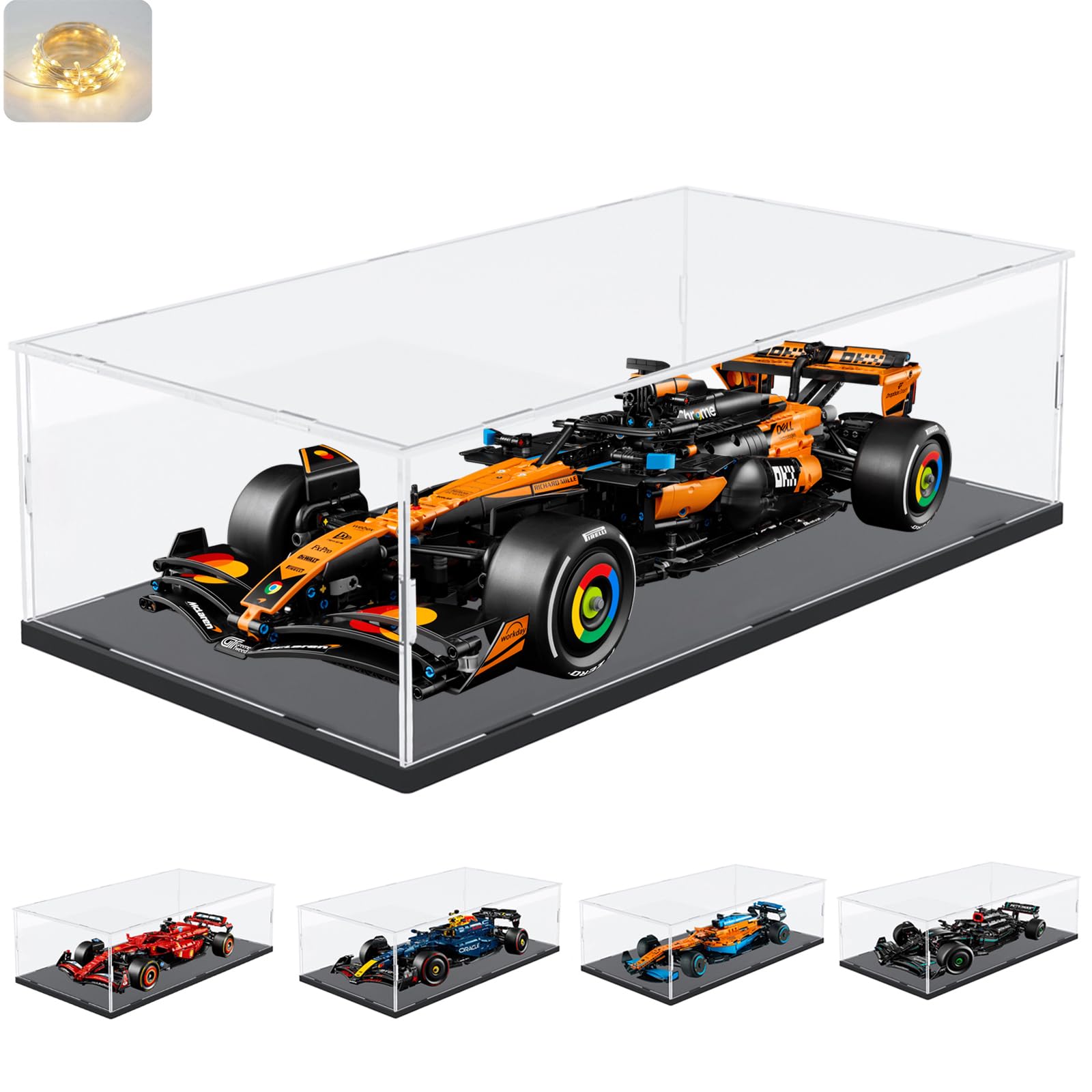 Amazon.com: Thickened 3MM Clear Acrylic Display Case for LEGO