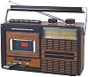 Coverzone New Generation Radio USB SD FM Bluetooth Cassette Player Jukebox Portable with Retro Hand Grip