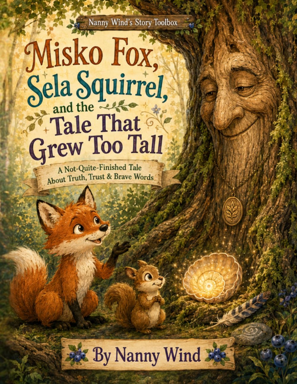 Misko Fox, Sela Squirrel, and the Tale That Grew Too Tall: A Not-Quite-Finished Tale About Truth, Trust & Brave Words (Nanny Wind's Story Toolbox)