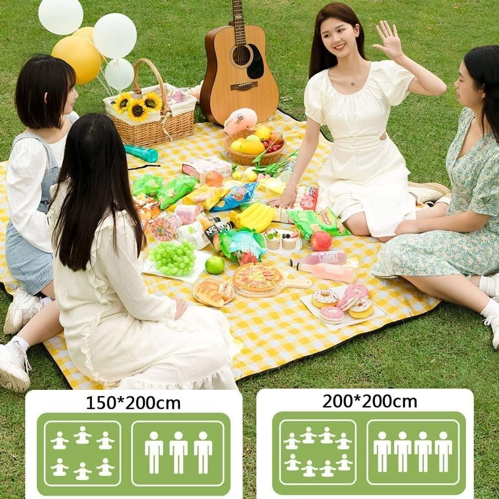 Portable Picnic Blanket,Waterproof Picnic Mat,Picnic Blankets Machine Washable,Camping Blanket With Waterproof Backing,Foldable Outdoor Beach Blanket,for Family Picnic Camping Hiking Park ( Color : St