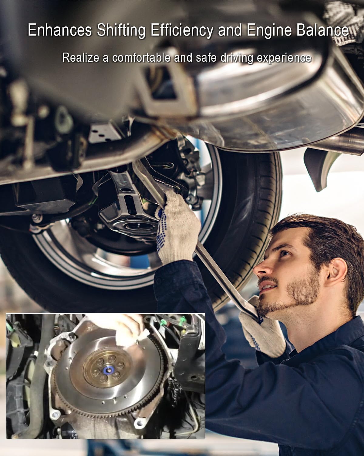 Automatic Transmission Clutch Flywheel Flexplate Fit for Chrysler 200 Town & Country Dodge Avenger Grand Caravan Journey Ram C/V ProMaster 1500 2500 3500 2011-2021, Replace 68544198AA