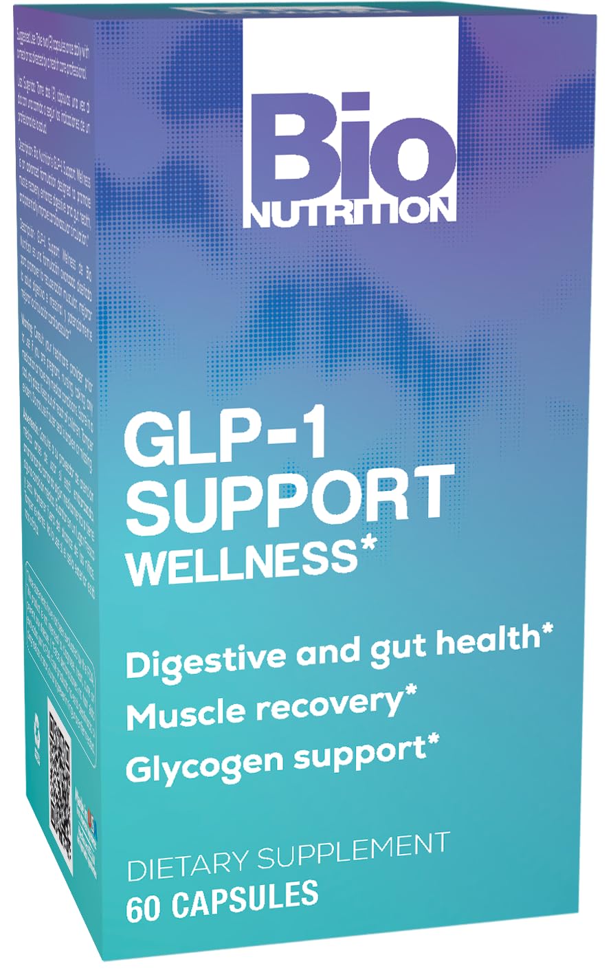 bio nutrition glp 1 Amazon.com: Bio Nutrition GLP-1 Wellness Support – 60 Capsules : Health &  Household