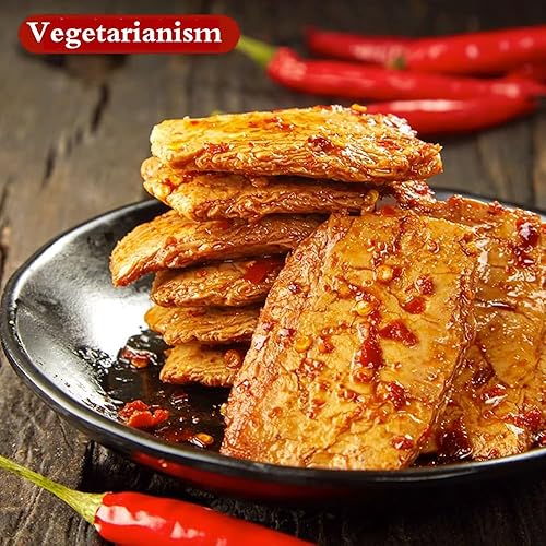 Miniatura 4 de Phuumy 7.76 oz de comida china Latiao tofu triturado a mano