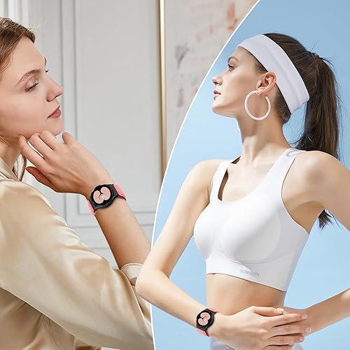 Miniatura 6 de Correa sin huecos compatible con Samsung Galaxy Watch 654 Band 1.575 in 1.732 inGalaxy Watch 6 Classic Band 1.693 in 1.850 inGalaxy Watch 5 Pro Band