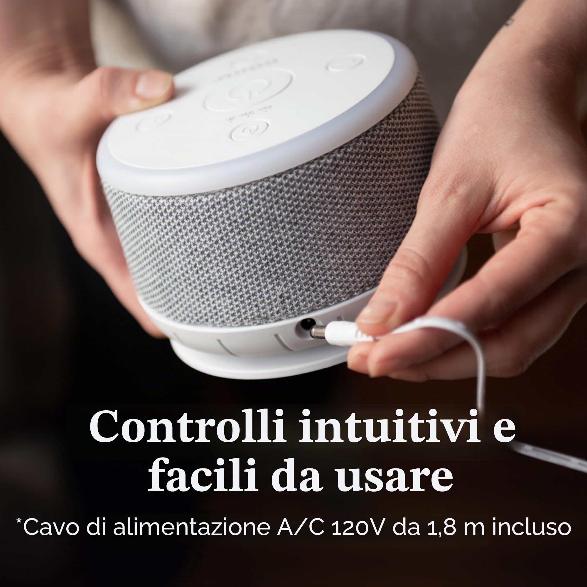 Yogasleep Dohm Nova White Noise Sound Machine, migliore sonno per neonati e adulti. Include luce notturna, 10 velocità della ventola e rumore rosa calmante per mascherare il rumore più forte.