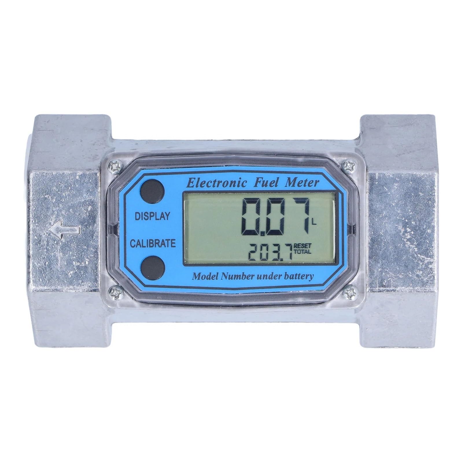 2 Piezas Caudalímetro Digital Combustible Líquido Agua LLW‑50