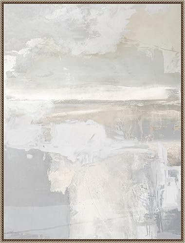 Amanti Art Lienzo enmarcado para pared, 32 x 42 pulgadas, espacio abierto IV de Rachel Springer Flotador enmarcado para decoración de pared, sala de