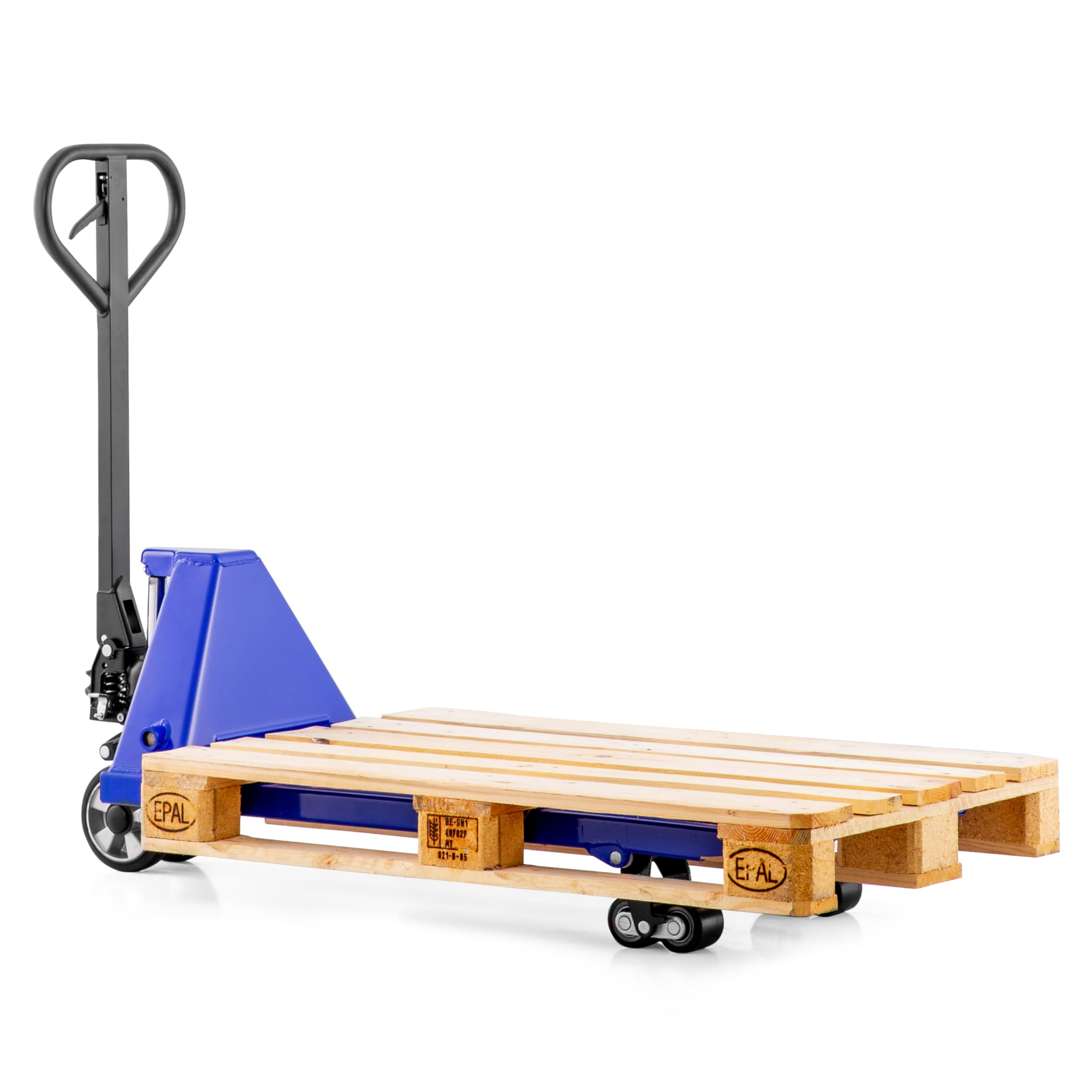 Pallit Transpaleta Manual Five-R | Traspaleta 2500 kg | Horquilla 1150 mm | Ruedas de Goma | Compatible con Europalets | Elevacion Hidraulica