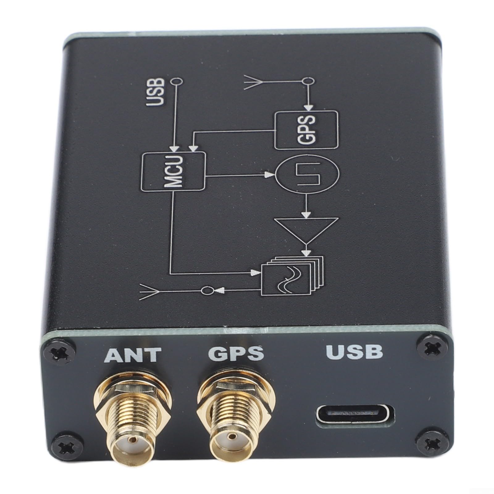 Transmisor SI5351 WSPR con TCXO y GPS para posicionamiento automático QTH, potencia de salida de 23 dBm, rango de frecuencia de 1-30 MHz, conector SMA, alimentación USB 5 V (WSPR BEACON beacon)