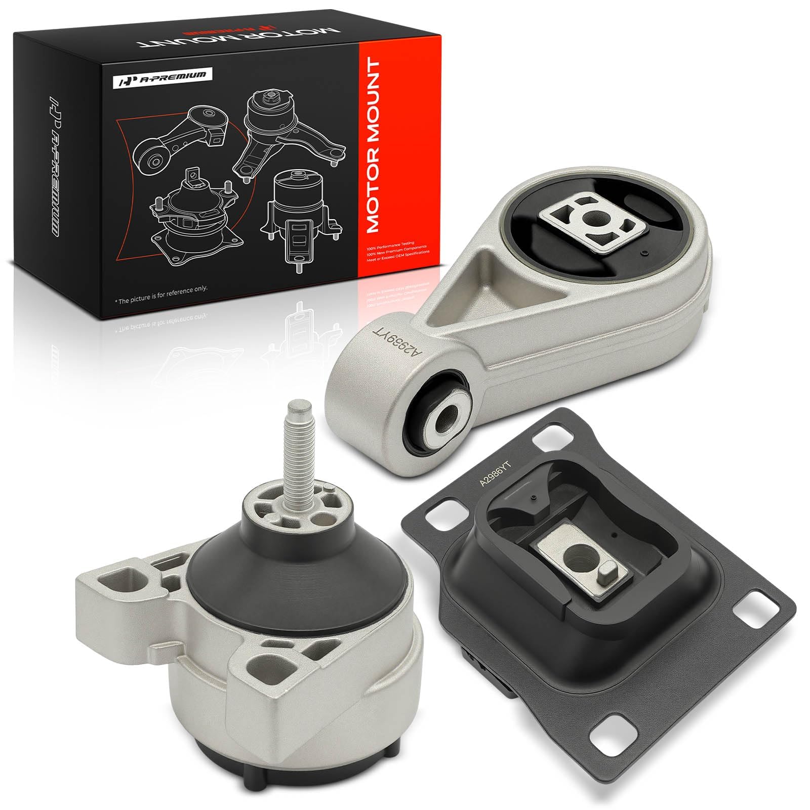 Amazon.com: A-Premium 3PCS Engine Motor Mount Transmission Mount