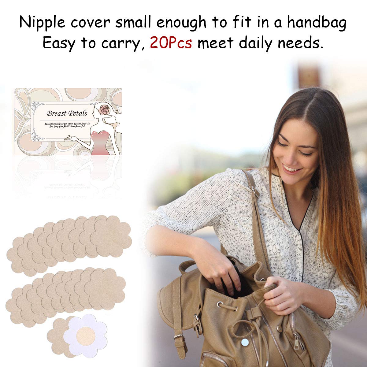 Buy Nipple Covers Breast Petals, Disposable Invisible Nipples Skin