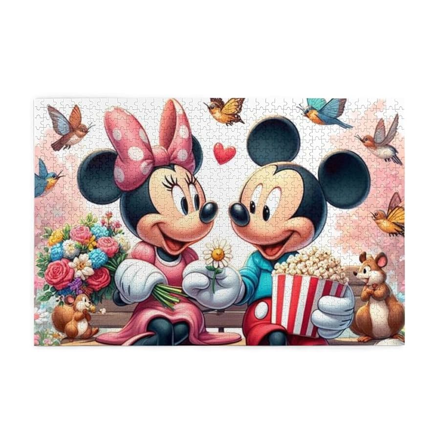 Amazon | ジグソーパズル マイクロピース ミッキーとミニー13