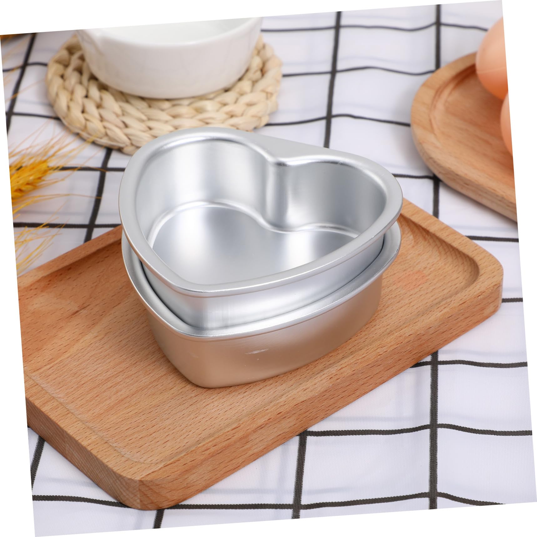 TOPBATHY 6 Piezas Molde de torta bandeja de hornear cajas de silicona para cupcakes molde redondo molde bizcocho magdalenas pastel de chocolate utensilios para hornear duraderos Metal moho