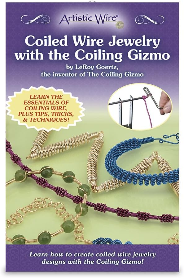 Artistic Wire Coiled Jewelry with The Coiling Gizmo