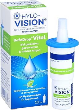 Hylo-Vision SafeDrop Vital Eye Drops 10ml