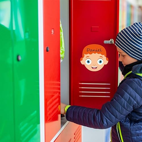 Miniatura 7 de 100 piezas de recortes creativos de cara multicultural de 5.5 pulgadas, papel de construcción de color de piel para manualidades, aula, tablón de