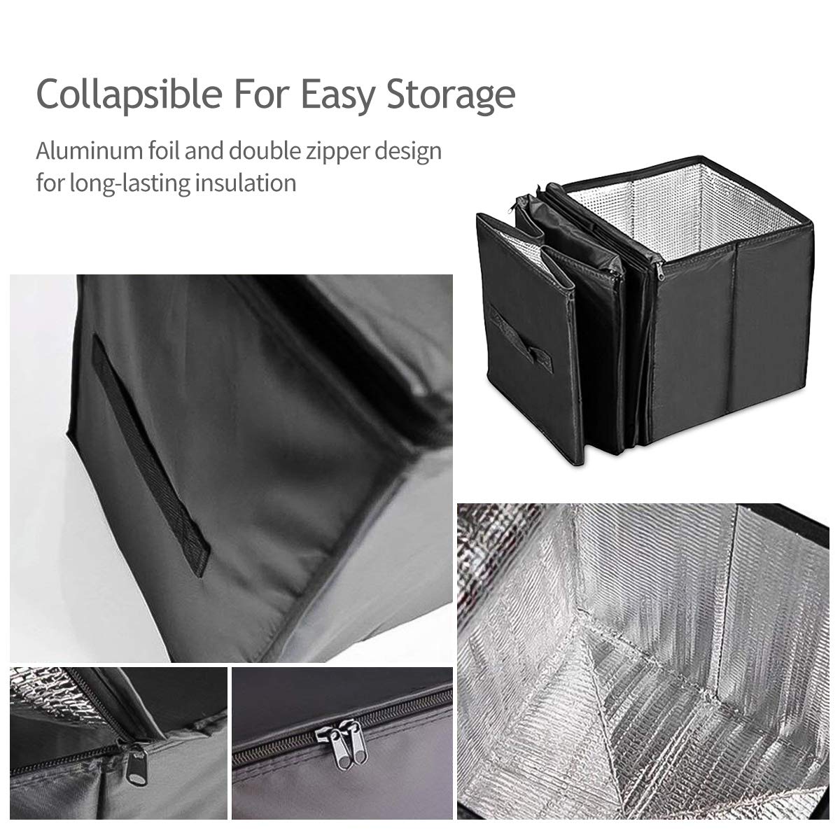 Organizzatore Bagagliaio Auto Ergocar 50L Con Tasche | Portaoggetti Per SUV E Auto - Foto 10