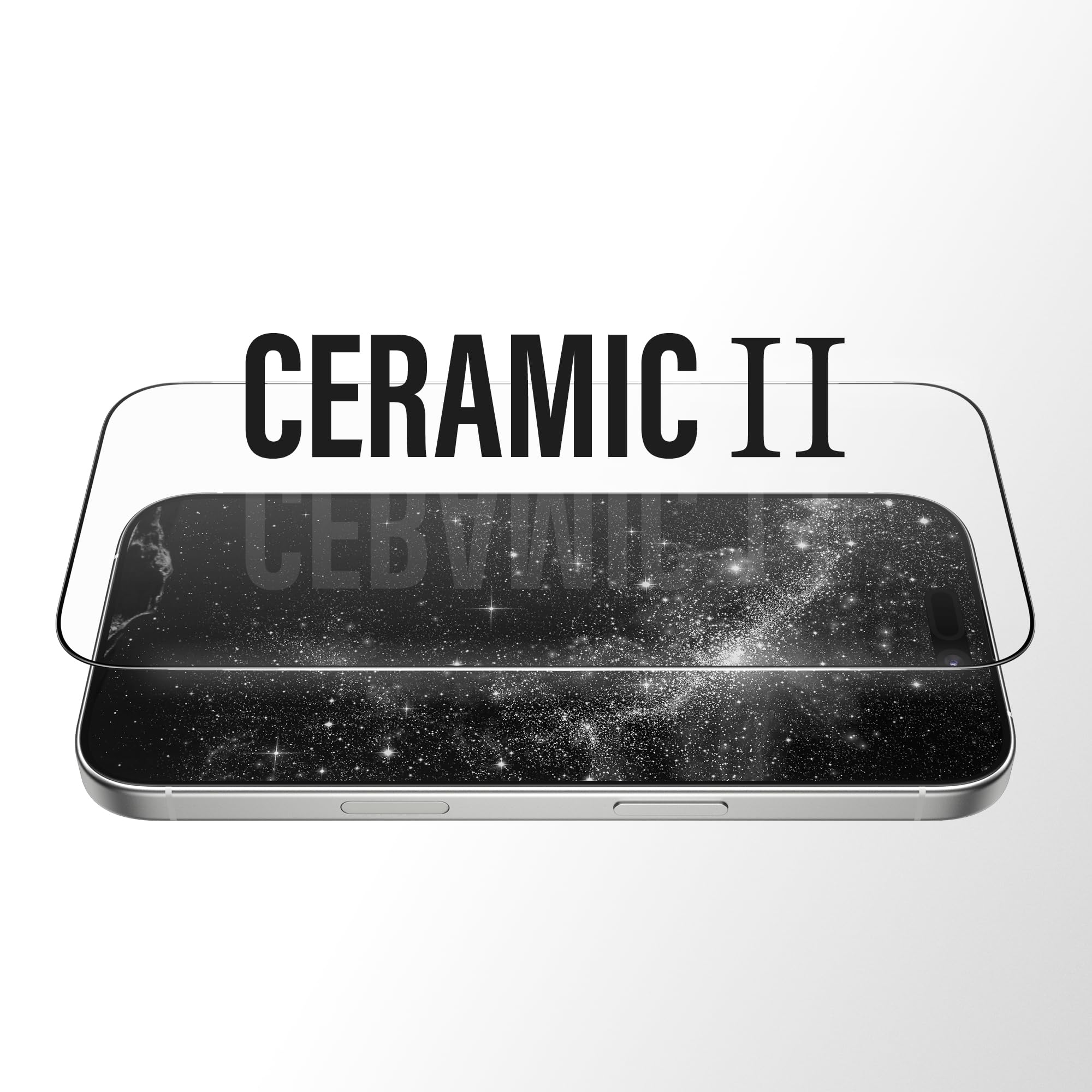 Panzer Glass Ceramic - Pellicola protettiva per iPhone 17, vetro protettivo