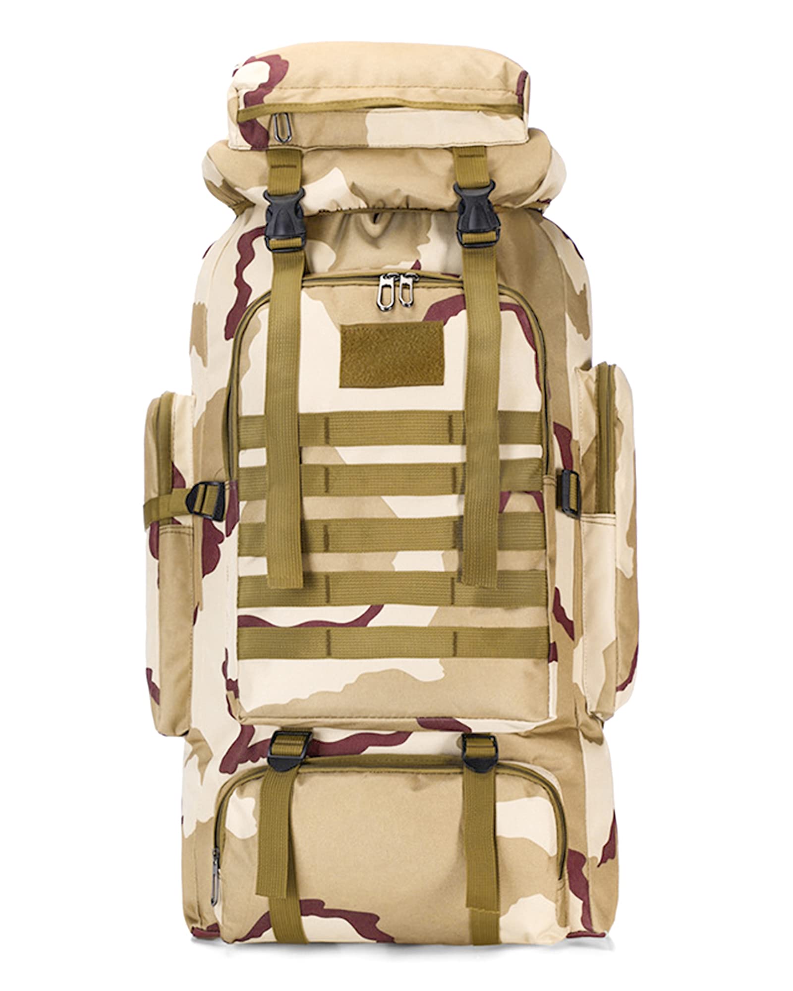 FLYKEPER 75L Hiking Backpack Outdoor Trekking Bag Durable Waterproof Sport Travel Backpack for Hikin