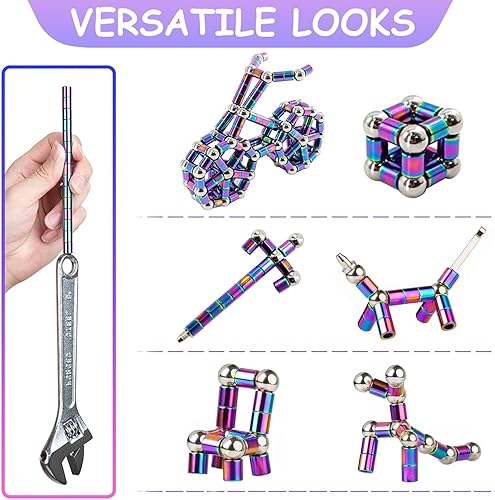 Miniatura 5 de Juguetes para ansiedad para edades de 8 a 13 años  Imanes magnéticos para niños  Regalo para niñas adolescentes  Regalo para niños adolescentes