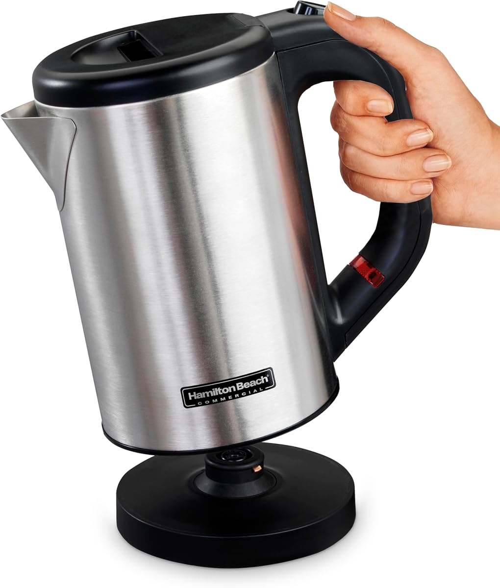 Hamilton Beach 1.7 Liter Electric Tea Kettle, Water Boiler & Heater view 2