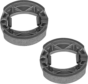 Front Rear Brake Shoes for Yamaha TTR125 TT-R 125 M/N/P/R/S/E 17"/14" Wheels Drum Brakes Only 2000 2001 2002 2003 2004 2005 2006 2007 2008 2009-2 Set
