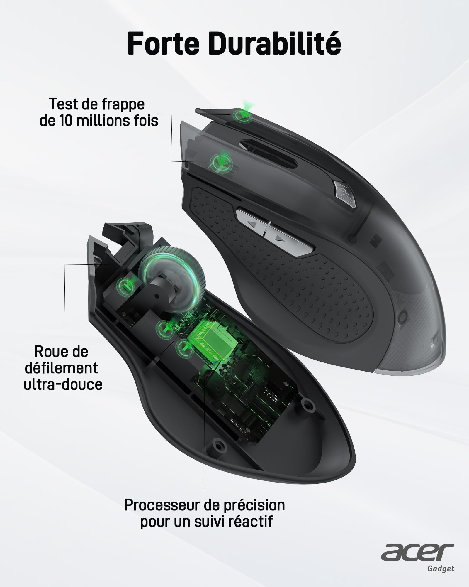 Oumij1 Gaming Muizen 2,4 GHz Draadloze Ergonomische Verticale Muis Optische Draadloze Oplaadbare Kantoormuis Met Usb Ontvanger Voor Pc Laptop Computer Notebook Voor Rechterhand 80012001600 Dpi 6 Knoppen