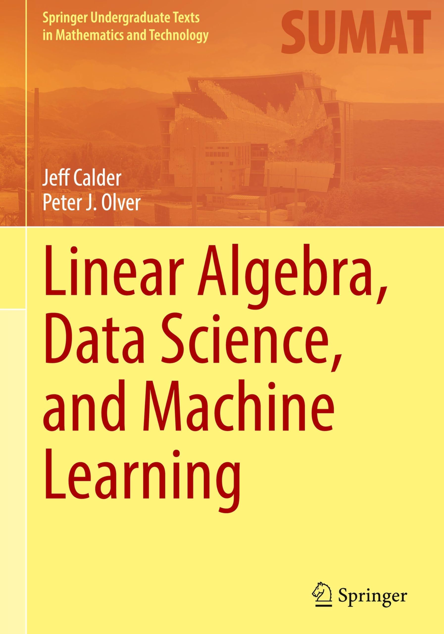 Springer Linear Algebra, Data Science, and Machine Learning