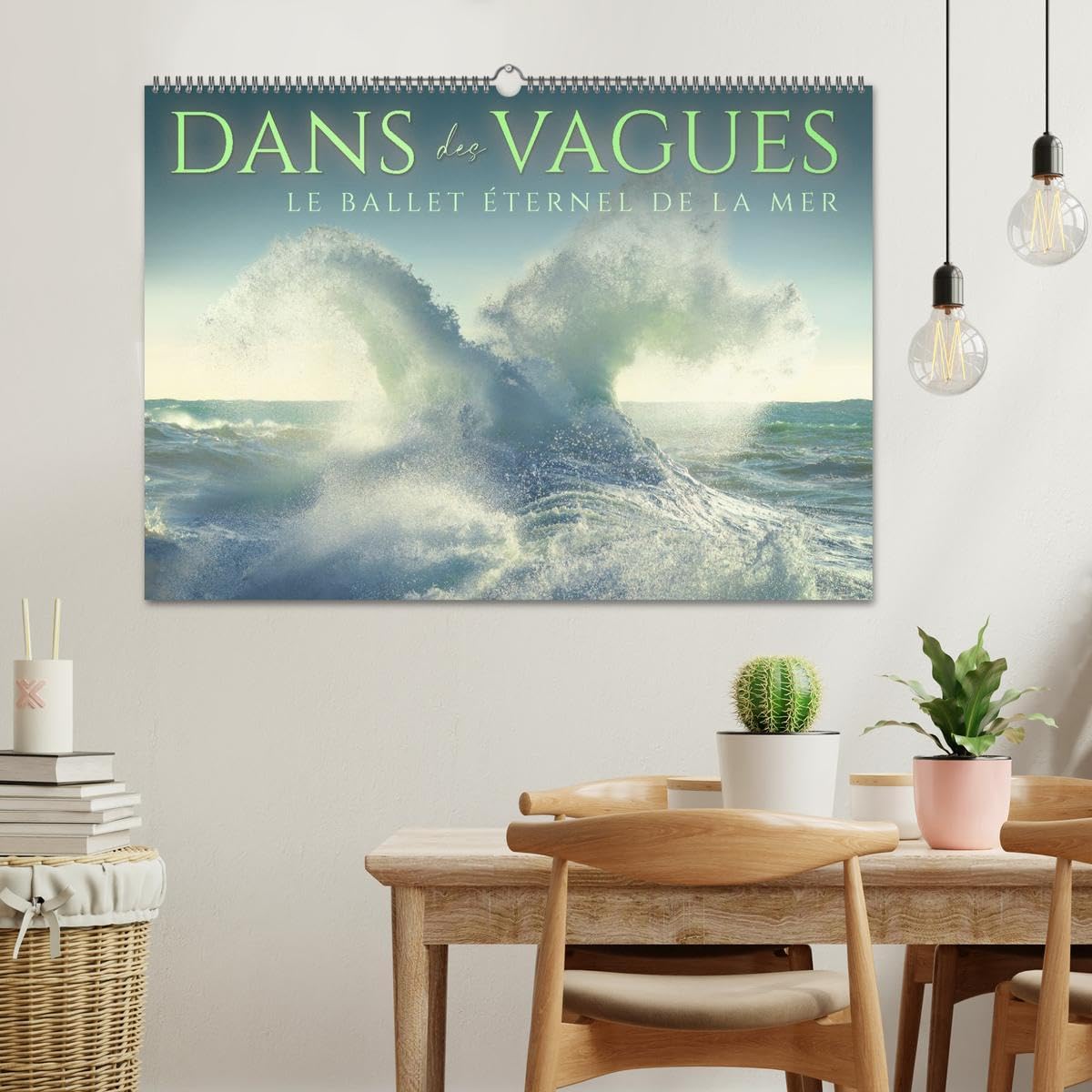 Dans des vagues - Le ballet éternel de la mer (Calendrier mural 2026 DIN A2 vertical), CALVENDO calendrier mensuel: Célébrant la danse intemporelle et captivante des vagues de l'océan.