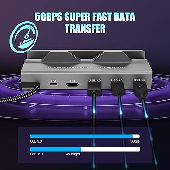 Amazon.com: Docking Station for Steam Deck, 6 in 1 Steam