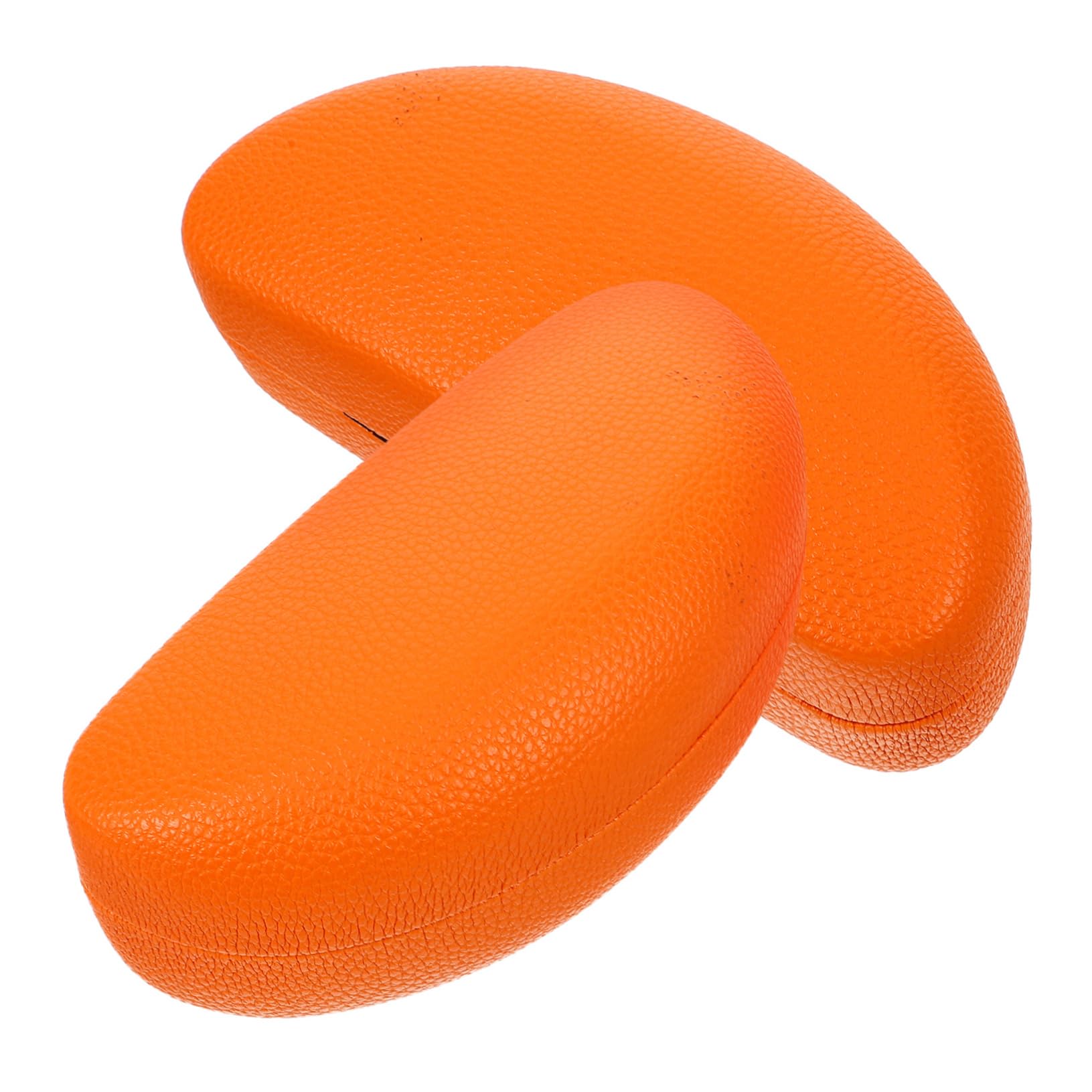 Healeved 5 Set Custodia Per Gli Occhiali Organizer Occhiali Porta Occhiali Protettivo Argento Catena Contenitore Per Occhiali Da Sole Da Viaggio Custodia Per Occhiali Pu Orange 2 Pezzi * 5