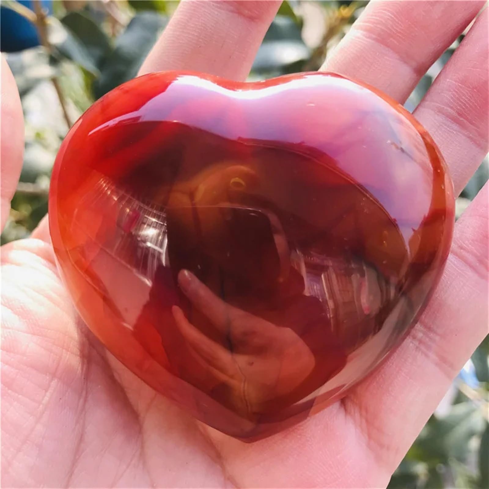 Amazon.co.jp: 結晶 天然赤瑪瑙ハート型赤瑪瑙石彫刻クリスタルハート Amazon.co.jp: 結晶 天然赤瑪瑙ハート型赤瑪瑙石彫刻クリスタルハート