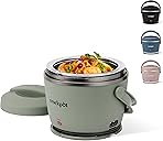 Crock-Pot Portable Electric Lunch Box 20-Ounce Food Warmer Moonshine Green | Ideal for Travel On-the-Go | Keeps Food Spill-Free Warm & Tasty | Dishwasher-Safe