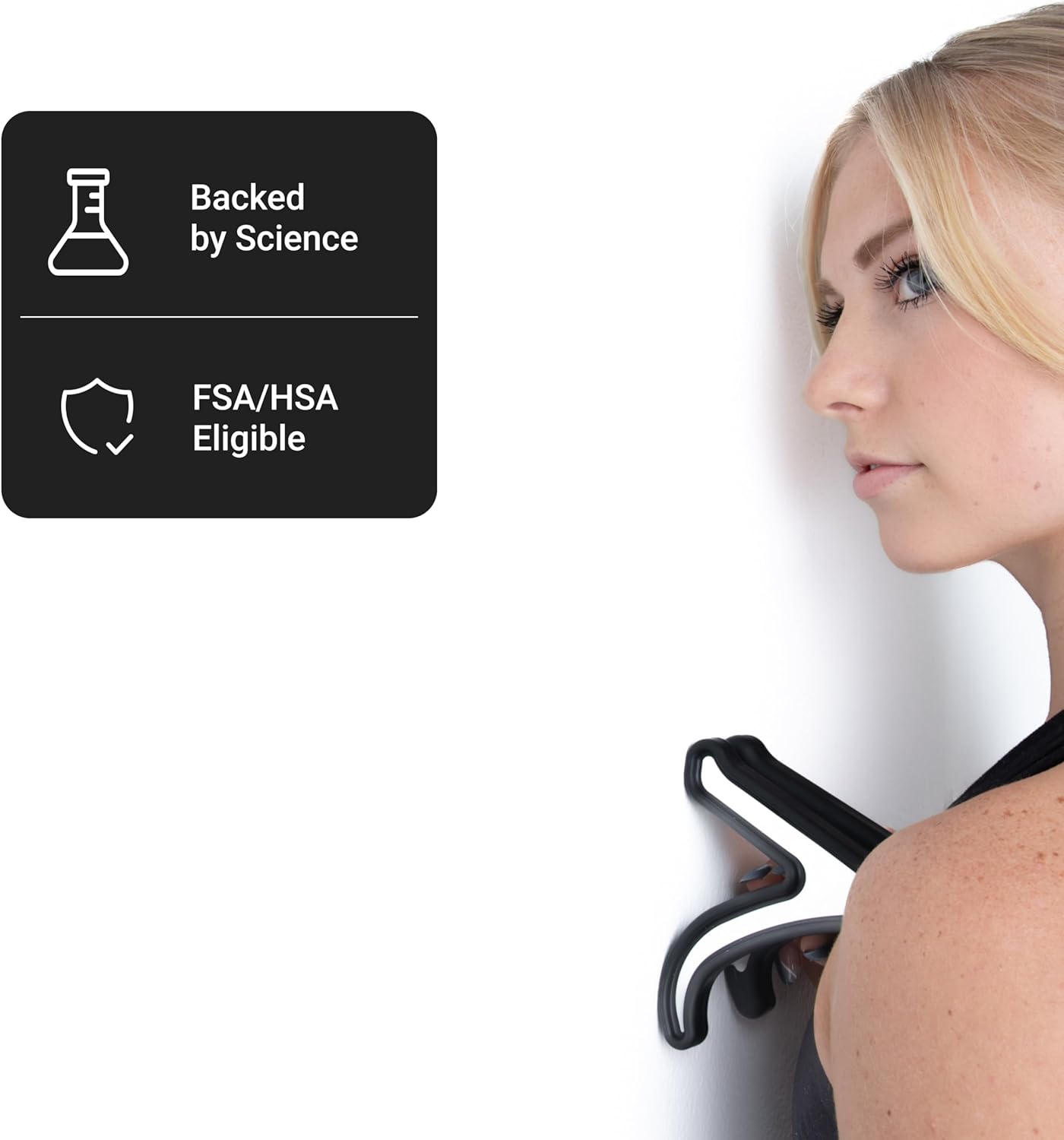 Aletha Health The Range | Neck & Shoulders Deep Tissue Muscle Release Tool | Upper Body Massage | Headache, Neck, Shoulder Pain Relief | Suboccipitals, PEC Minor, Upper Trap | Posture & Mobility