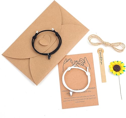 Miniatura 6 de Pulsera magnética para parejas, con corazón, atracción mutua, a juego, regalos para mujeres, hombres, novio, novia, mejor amigo, Acero inoxidable