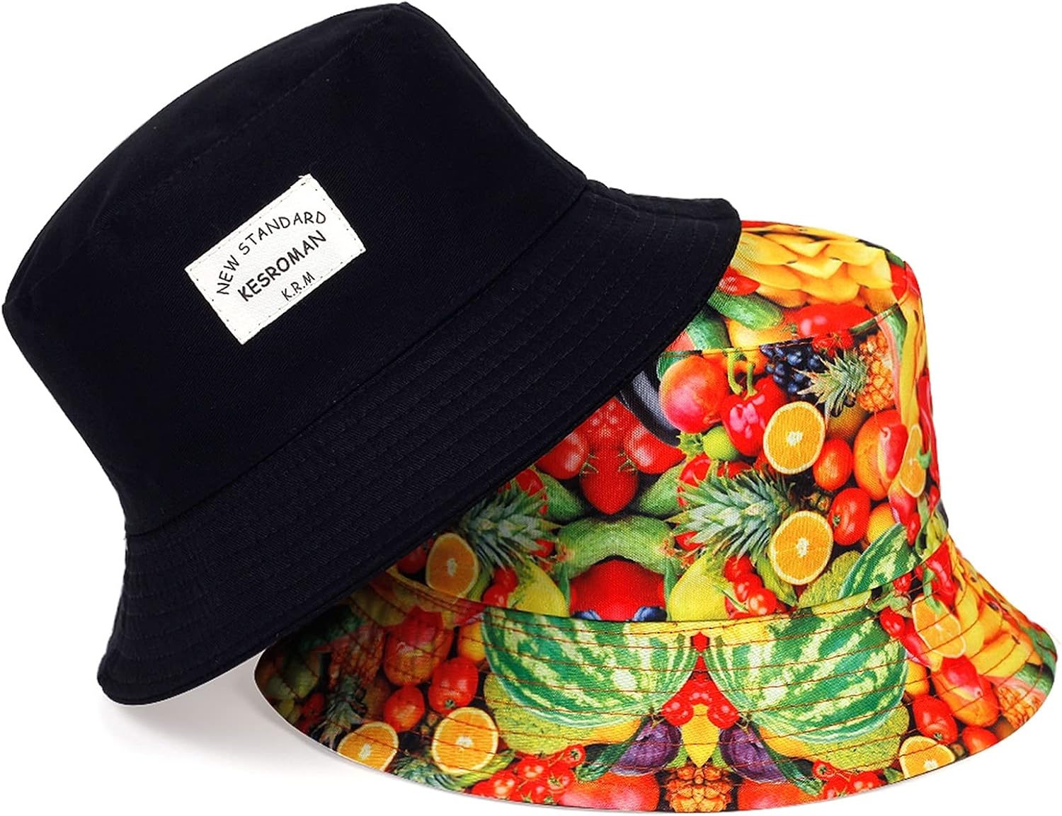 YYDS New double-sided fisherman hat 