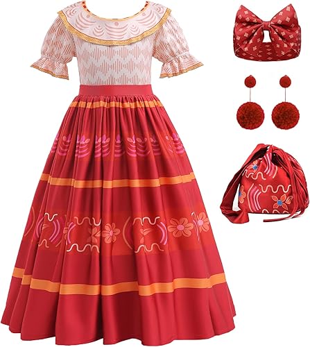 JOURPEO Disfraz mágico para niñas pequeñas ropa de juego de roles para Halloween espectáculo de escenario fiesta