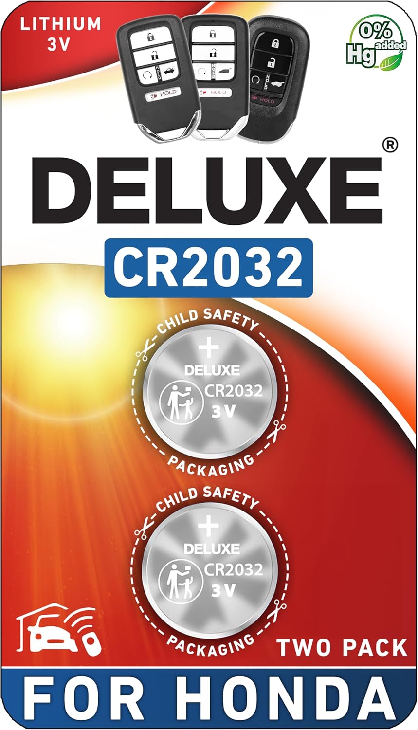 Key Fob Replacement Batteries for Honda  Smart Remote