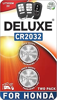 Key Fob Replacement Batteries for Honda (CRV Civic Accord Pilot Odyssey HRV Fit Passport Ridgeline Crosstour Insight Clarity CRZ) Smart Remote (Pack of 2) (Check Fitment Guide)