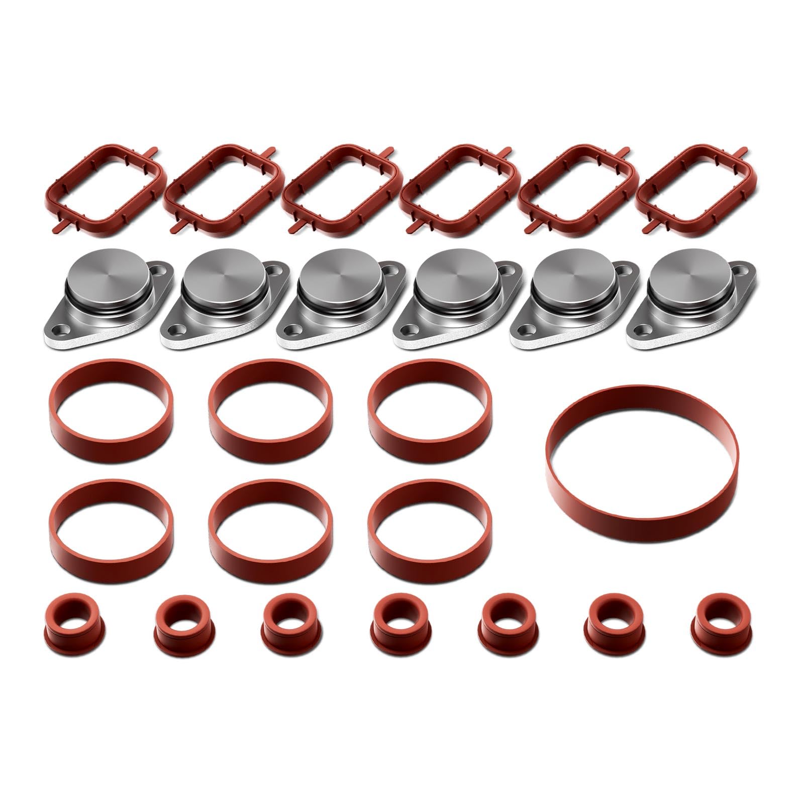 Frankberg Air Intake Manifold Gasket 6x22 mm for E38 E39 E46 E60 E61 E63 E64 E65 E66 E67 E81 E82 E88 E90 E91 E92 E93 X3 E83 X5 E53 E87 X5 E70 X6 E71 E72 11612246949